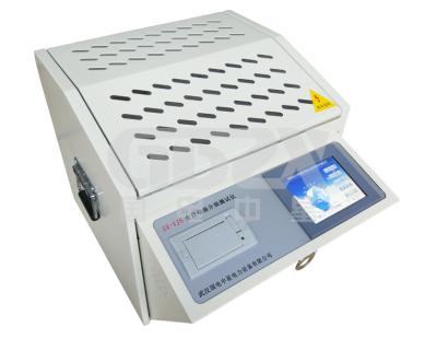 Verificador ajustado da perda dielétrica de óleo isolante de equipamento de testes do óleo do transformador do teste bronzeado do delta