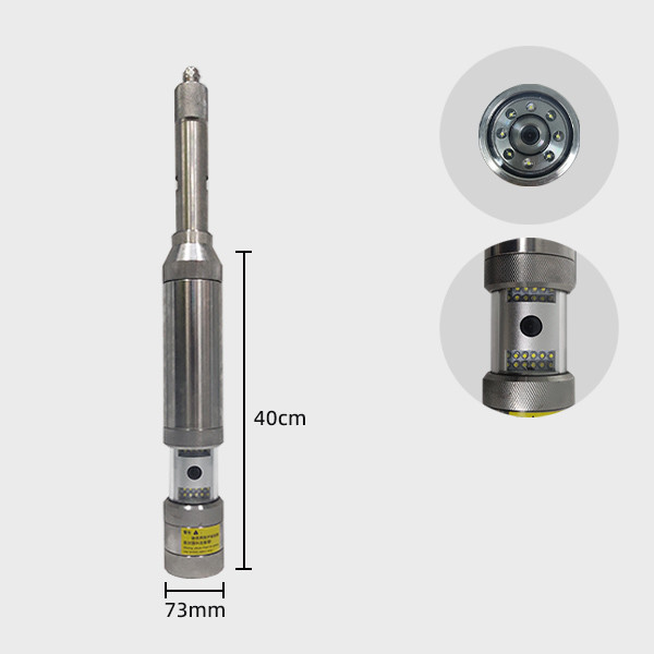 Камера скважины ISO 73mm двойная, камера осмотра водяной скважины 20 MPA 360 градусов вращать