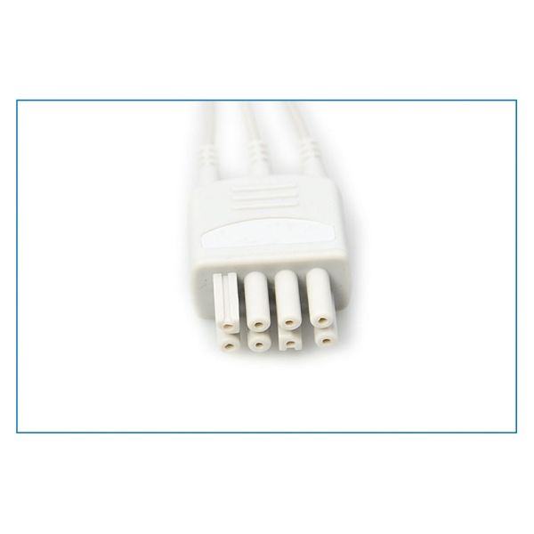 Adult ECG JC-906P Trunk Cable 3 Leads OEM B3-JS3IX Grey 0.9m Patient Monitor Compatible BSM23012353 BR-903P Medical Consumables