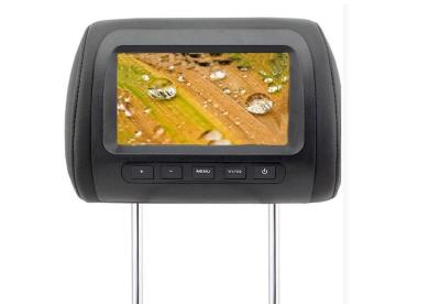 Universal 7 Inch Headrest Video Monitors 8W Low Power Consumption EV-702HV-BK