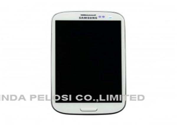Capacitive S3 LCD Touch Screen And Digitizer Assembly Blue White 1280x720