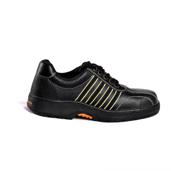 Breathable Leather Steel Toe To Prevent Puncture Wide Last BK Mesh Breathable Safety Shoes