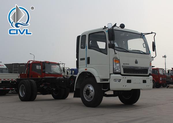 Howo 4x2 Light Duty Truck Chassis Commercial Trucks Professional ISUZU CUMMINS Engine