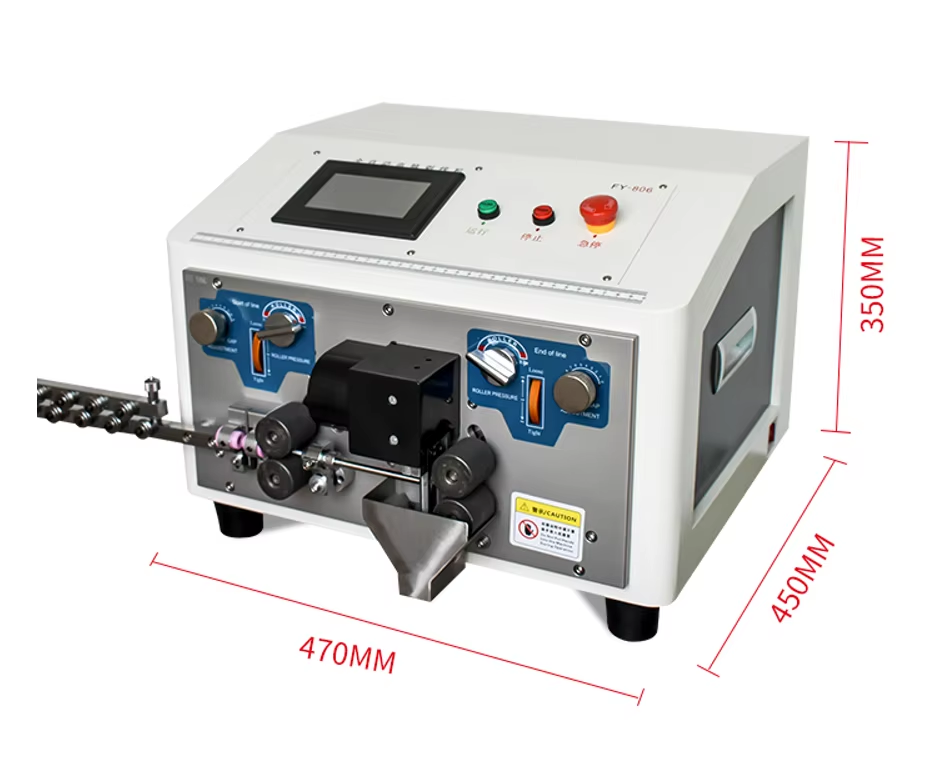 High Speed Wire Harness Round Sheath Cable Inner and Outer Stripping Machinery Outer Jacket and Inner Core Cable Strip Machine