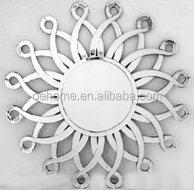 Venetian Asymmetrical Mirror Wall Mounted Bathroom Mirror For Interior Decorating