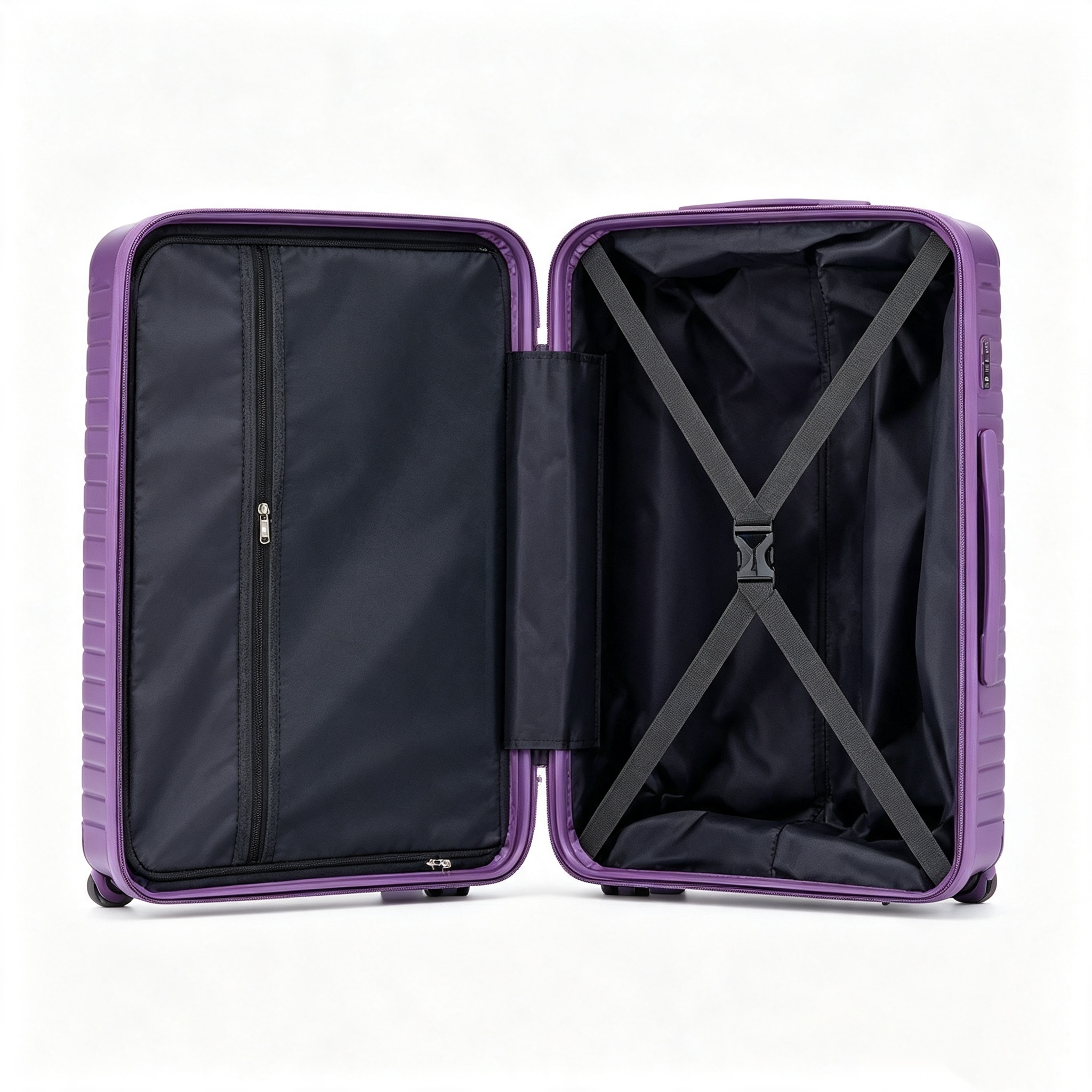 3pcs High Quality Travel Trolley 4 Wheels PP Luggage Trolley Suitcases Sets for Long-distance Travel