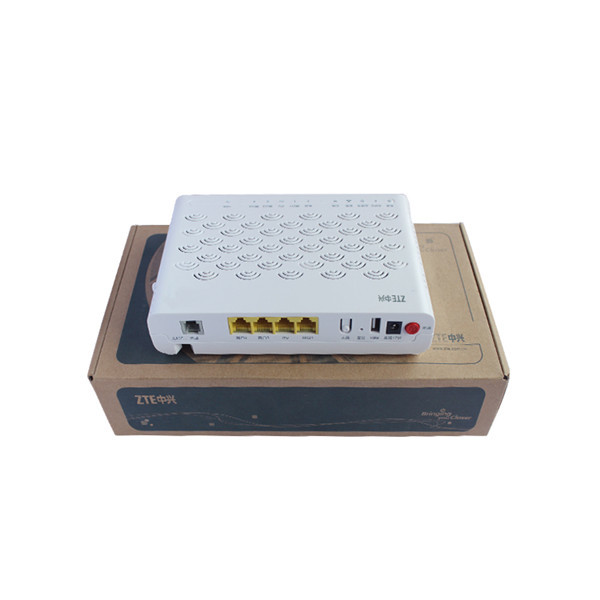 FTTX Solution Zte Gpon Ont Zxhn F660 4Lan+1POTS+USB+WIFI Zte Fiber Optic Modem