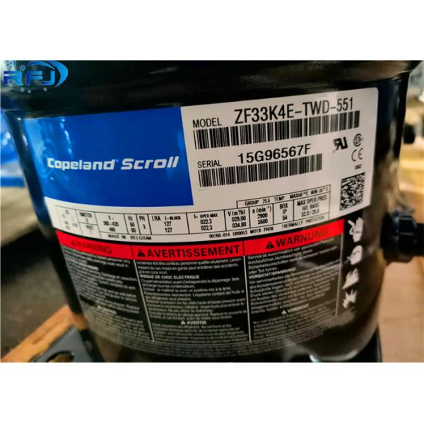 Refrigeration ZF33K4E-TWD-551 7-15HP Legacy Copeland Scroll