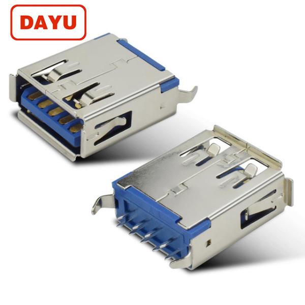 Type A 9 Pin Female Connector To Usb 3.0 UL / ROHS Certificated