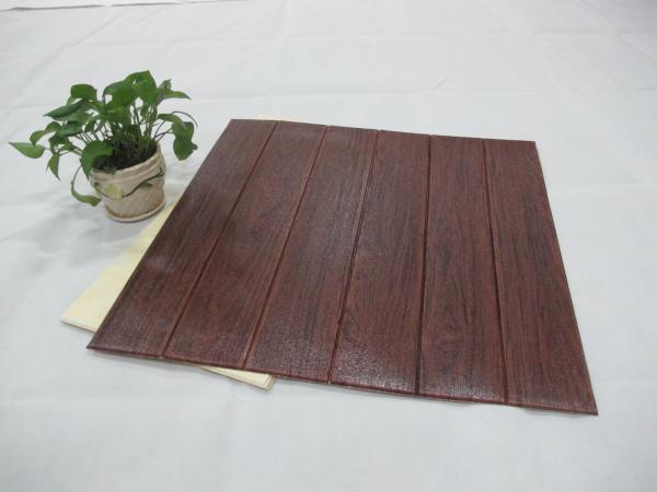 Dark Wood Design mothproof 1.0cm thick 3D Foam Wall Stickers