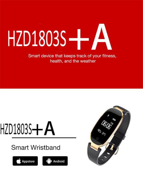 New Arrival S3 Smart Bracelet With Heart Rate Sleep Monitoring Blood Pressure Fashion Sport Bracelet Waterproof Wristban