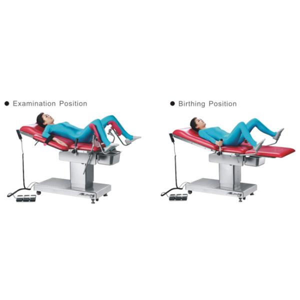Педальный контроллер стула Гынекологы нержавеющей стали электрический для акушерских родов
