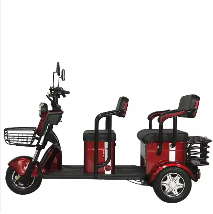 Трицикл электрический трицикл взрослый скутер электрический трицикл (48/60В 500 Вт)