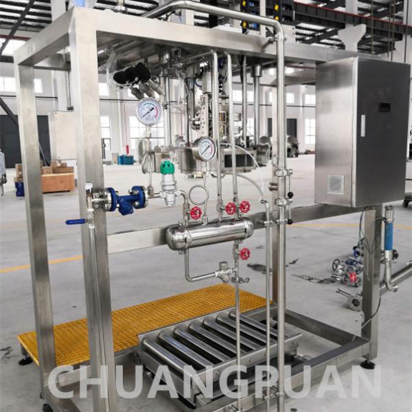 Double Heads Single Head Aseptic Filling Line With Automatic Sterilization System