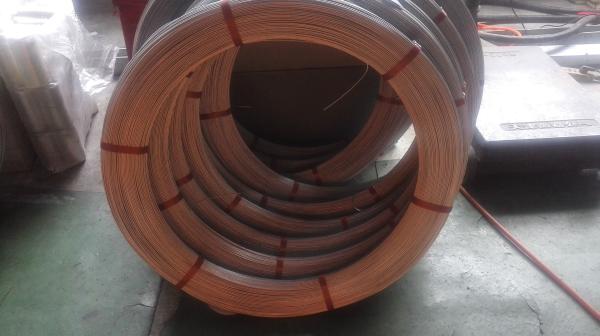 galvanized oval wire 2.4X3.0mm,Galvanized oval wire zine coated 80g/m2