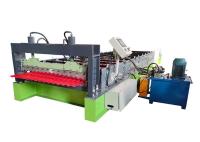 Petit pain ondulé en acier galvanisé de feuille formant la vitesse fonctionnante 10-15 M/Min de machine
