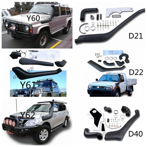 Nissan Np300 Body Kits 4x4 Snorkel Kits For Navara Pickup Trucks