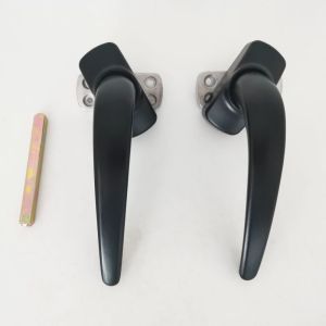 защелка рычага цинка черноты замка ручки сползая окна 150g алюминиевая для раздвижной двери