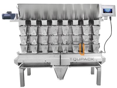 High Accuracy Memory Bucket Sticky Meat Multihead Weigher Scale 14 Head