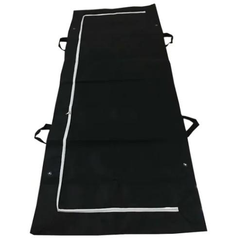 Customized Size Disposable Body Bags U Straight Zipper Weight Capability 100-200kg