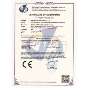 Shenzhen Mago Trading Co., Ltd. Certifications