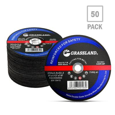 Grassland 230mm 9 X 1/8 X 7/8 Abrasive Cutoff Wheel For Grinder