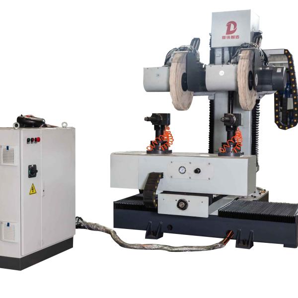 Bathroom Industry CNC Buffing Machine Automatic Metal Polishing For Brass Tube