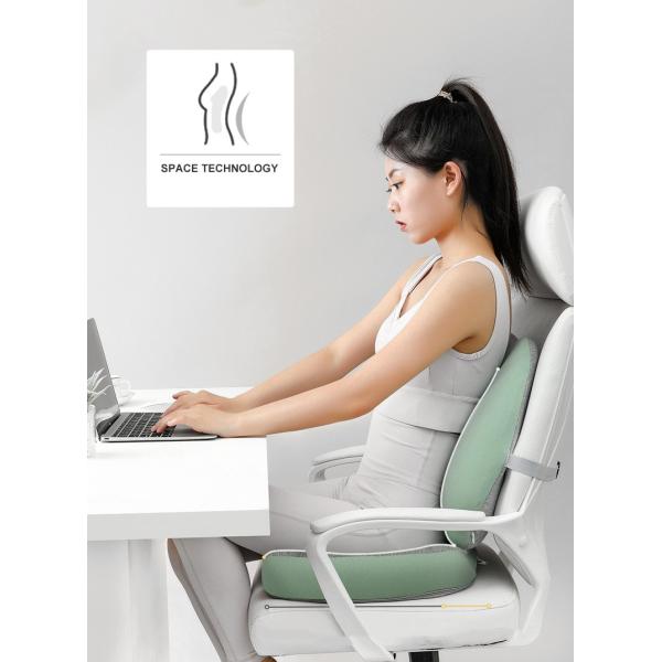 OBLONG Lumbar Cushion Memory Foam Back Rest Support Chair Cushion for Hotel Customize