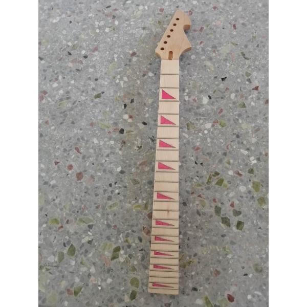 Custom Grand Paddle Guitar Headstock Unfinished Roasted Maple ST Guitar Neck Electric Acoustic Guitar Accept Kinds OEM