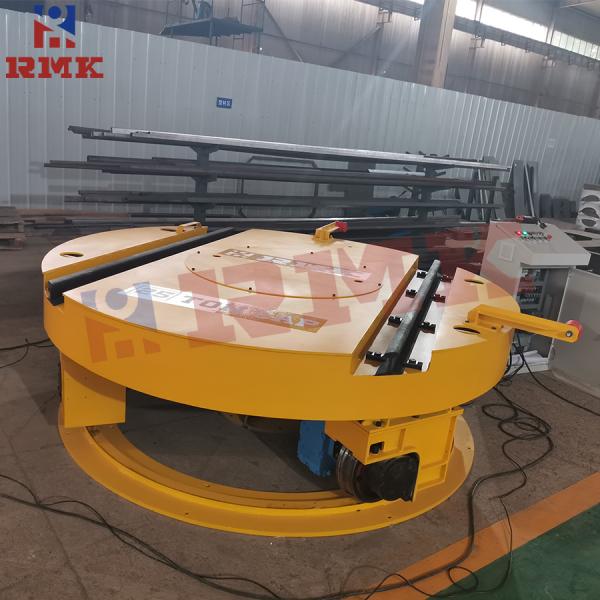 20Ton Turntable Electric Transfer Cart For Track Car Turning