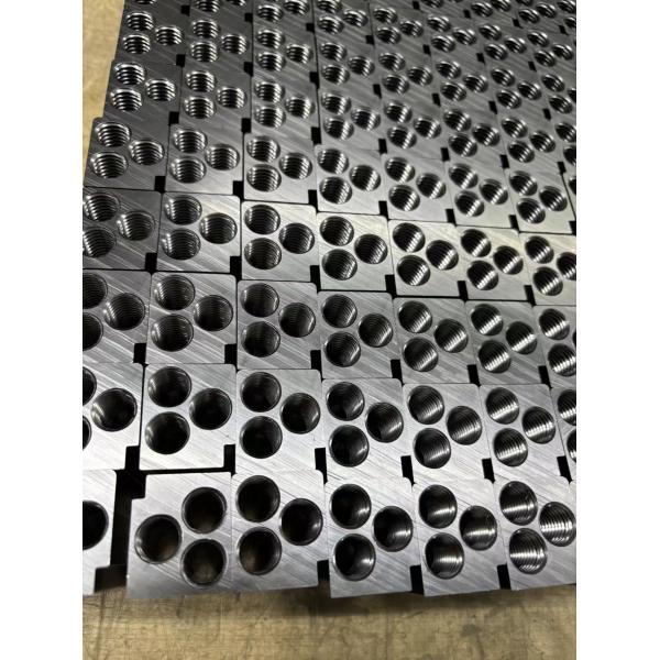 Grade 6063 Aluminum Fabrication Services Cut CNC Drilled Brushed Anodized Products