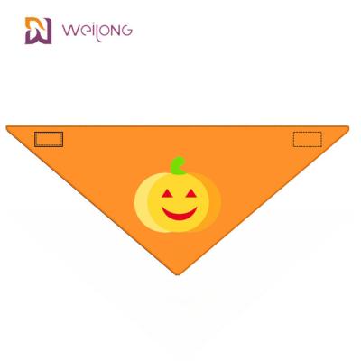 Halloween Style WMT Pet Bandana Cotton Poplin Back Length 15- 24 Custom Dog Scarf