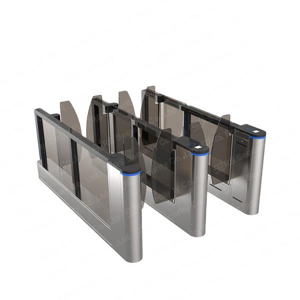 DC 24V Automatic Turnstile Gate 600mm - 900mm Channel Width Swing Barrier Turnstile