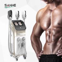 SANHE 4 segura o corpo do EMS RF esculpe os músculos elétricos estimula a pele do emagrecimento do corpo que aperta máquina do EMS + do RF