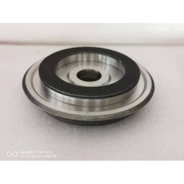 Gray Electroplated CBN Grinding Wheels With Steel Body Coupled