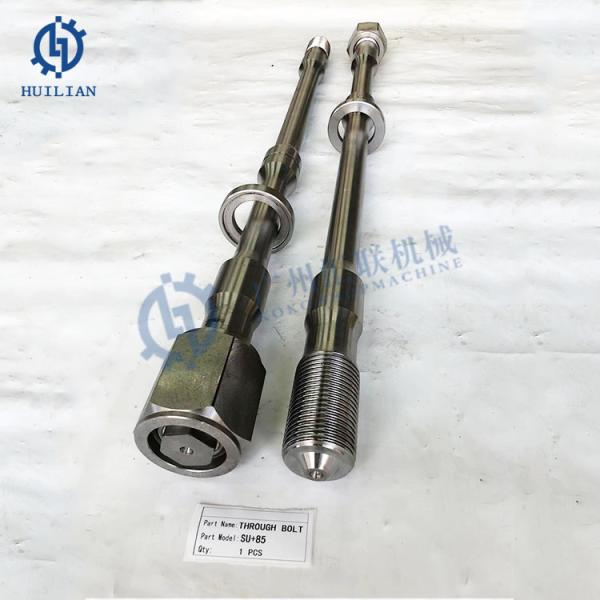 SOOSAN SU+85 SB85 SU+125 SB125 Hydraulic Hammer Through Bolt Rock Breaker Side Spare Parts Hydraulic Hammer Long Bolt Repair Excavator