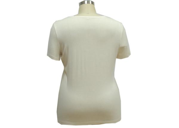 Women's Fashion 1/2 Sleeves Shirt  Round-Necline With tassel Decoration Fit Size