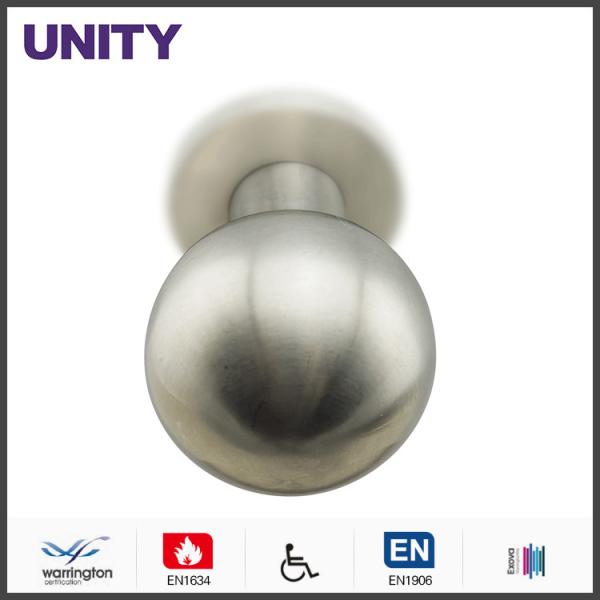 Stainless Steel Fire Door Lever Handle EN1906 and EN1634 Satin Finish