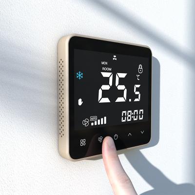 Digital Fan Coil Thermostat Heating Cooling FCU Thermostat Controller