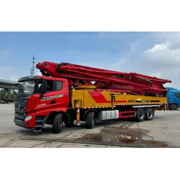 2022 camion de pompe à béton Sany 62 mètres à vendre, la pompe à béton la plus appropriée pour les immeubles de grande hauteur