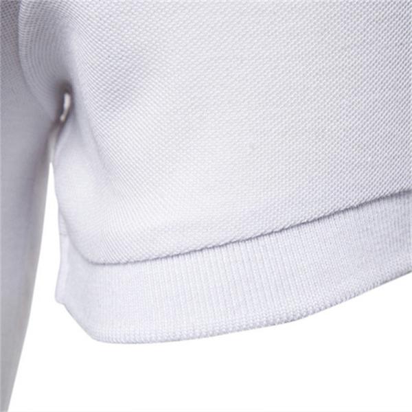250gsm S-XXL Ice Silk Breathable T Shirt Solid Color Slim POLO Shirt With Lapels
