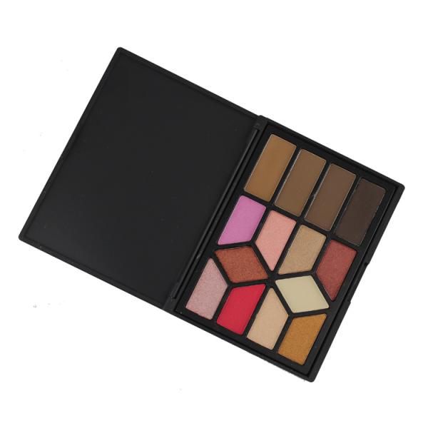 High Pigment All In One Makeup Palette Portable With Eyeshadow And Eyebrow