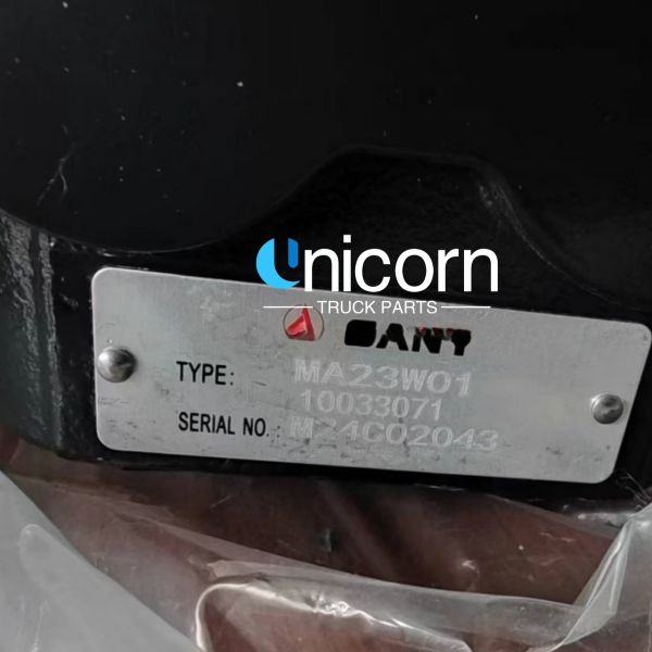 MA23W01 Fan Motor Assembly for Construction Machinery Excavator Air Conditioning Engine for SY485 & SY550 Models  10033071