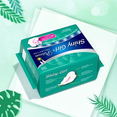 Pure Cotton Night Use Sanitary Napkin Disposable Organic Extra Long 340mm