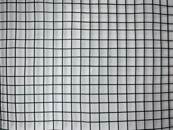 12.7mm Green PVC Coated Wire Mesh Fencing Rolls 1.3mm Thickness For Cage