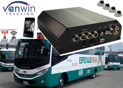 H.264 frota HD DVR móvel do ônibus do CCTV AHD 720P com a câmera de GPS do PC do veículo