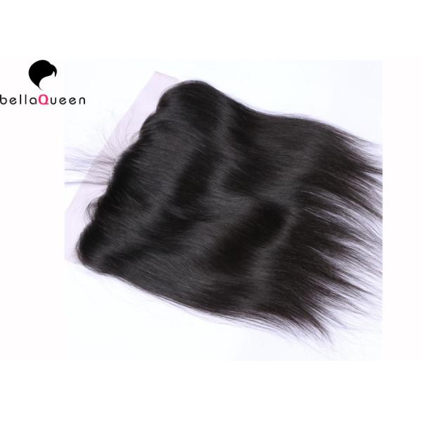 Extensión sedosa natural india del pelo recto de las pelucas de cordón del cabello humano del pelo 13 x 4