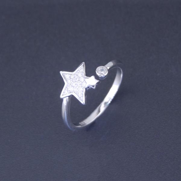 Персонализированный серебряный кубический Зирконя звенит серебряный стеклянный циркон чистые 925 с красным Кристл