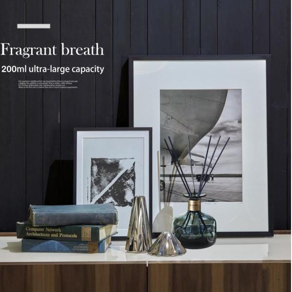 Customized Fragrance Home Reed Diffuser Glass Bottle Wedding Luxury Design