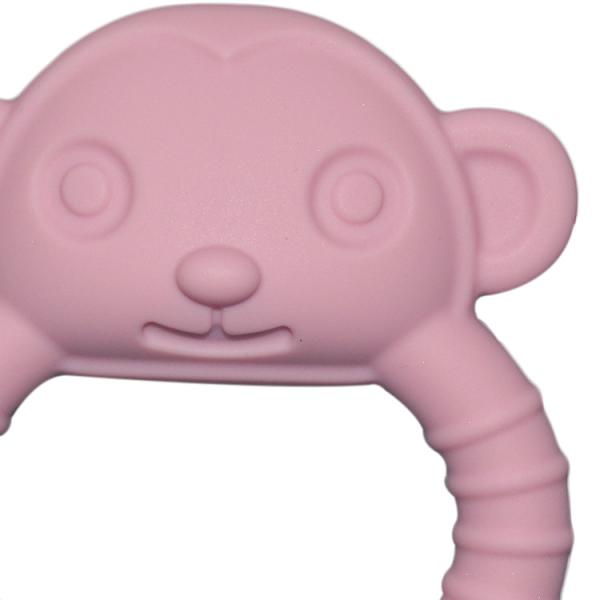 Grado alimenticio ODM Silicona Baby Teether Diseño personalizable para 0-36 meses